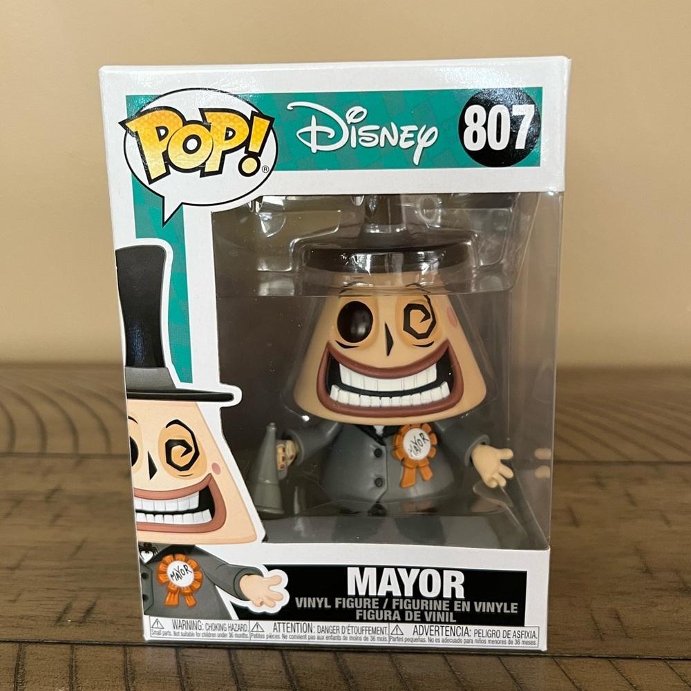 Funko Pop! Disney Mayor #807 Nightmare Before Christmas Collectible Figure